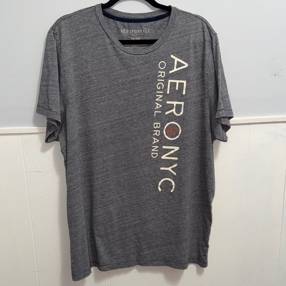 Aeropostale Other - Aeropostale Original Brand 87 Graphic Tee Gray Mens 2XL single stitch Tee